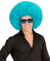 Preview: Light blue XXL Afro wig