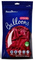 Vorschau: 100 Transparente Partystar Ballons pink 23cm