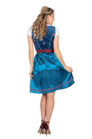 Preview: Dirndl Tina for women blue-red