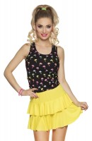 Preview: Neon yellow ruffle skirt Mila