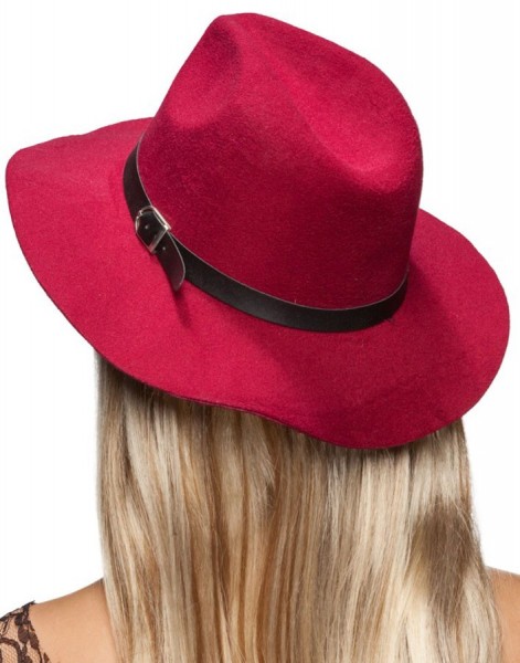 Bonnet élégant pour femme avec bande de chapeau