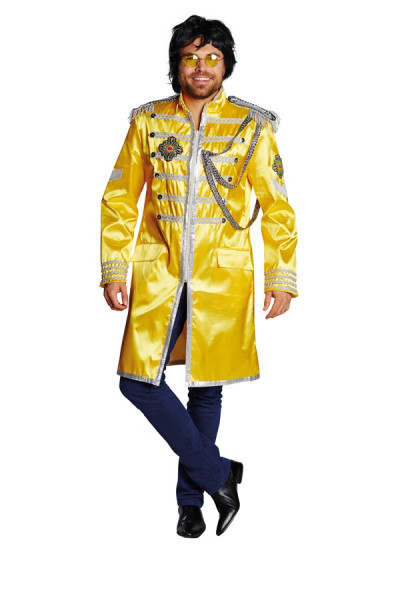 Żółta kurtka sierżanta Peppera z lat 70