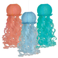 3 Mermaid Dream Lanterns Jellyfish