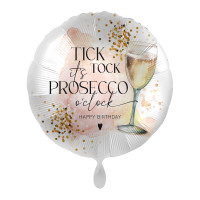 Voorvertoning: Folieballon Tijd voor Prosecco 45cm