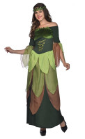 Vista previa: Disfraz de elfa del bosque Luana para mujer