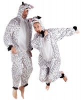 Voorvertoning: Dalmatische puppy hond unisex jumpsuit