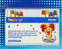 Widok: 8 ołówków do makijażu z makijażem