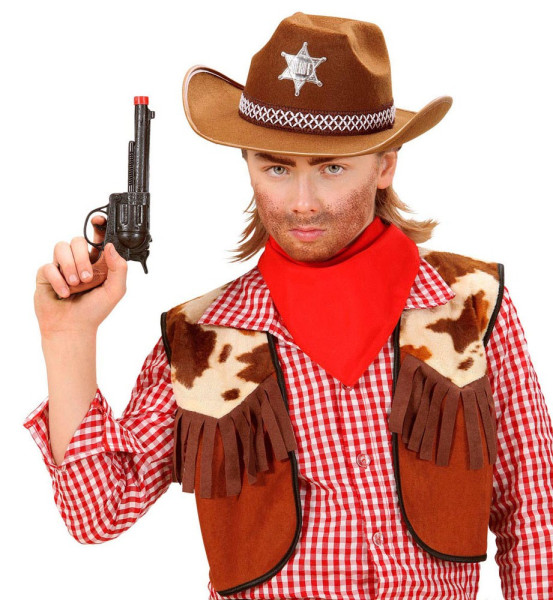 Cowboy Sheriff Hut für Kinder