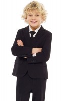 Widok: Czarny garnitur Opposuit dla dzieci