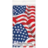 Preview: Old Glory USA tablecloth 137 x 213cm