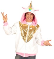 Preview: Unicorn jacket with golden horn