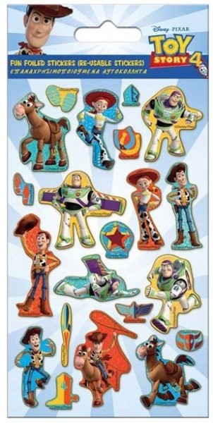 21 pegatinas Toy Story 4