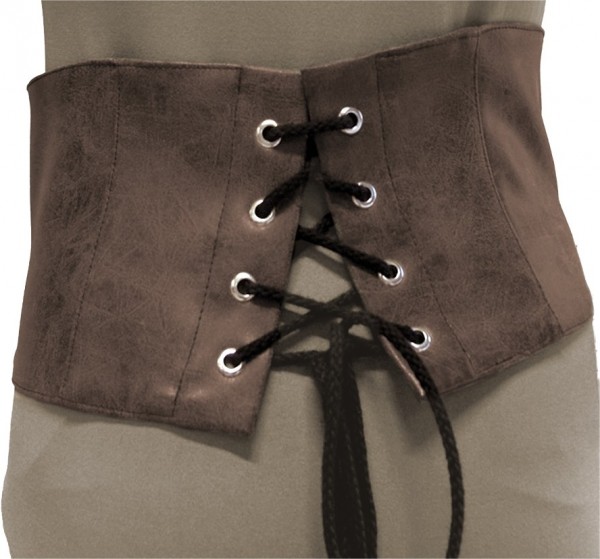 Brown waist belt Alwa