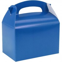 Pudełko prostokątne niebieskie 15cm