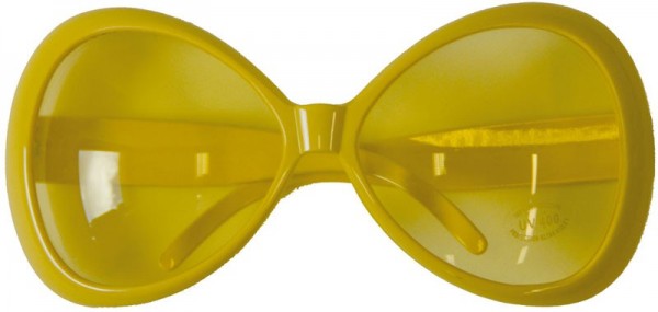 70er-Jahre Sonnenbrille Gelb