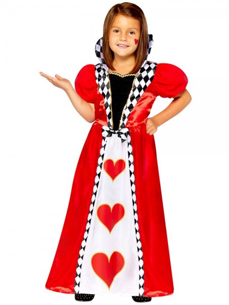 Queen of Hearts girl costume