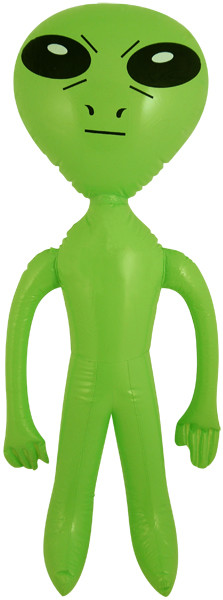 Alien gonflable 64cm