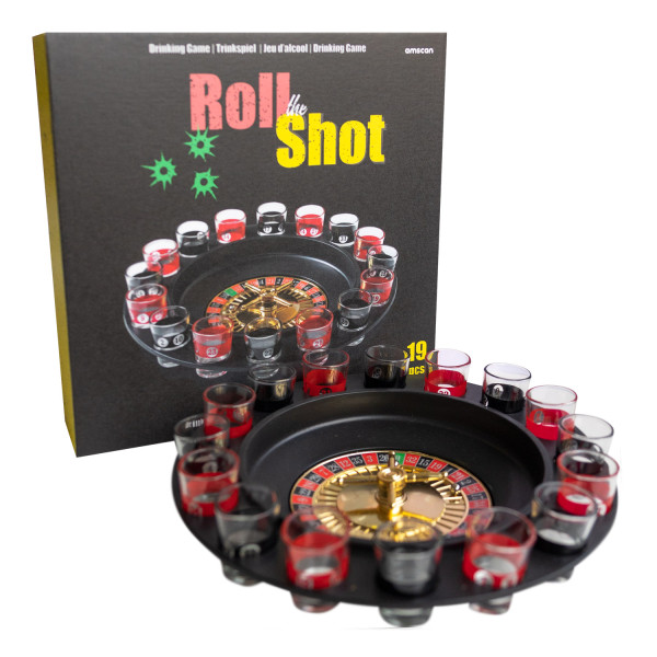 Partyspiel Roll & Shot