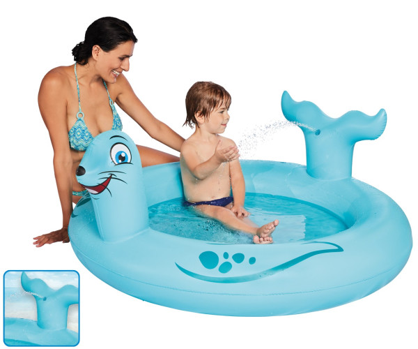 Sea lion pool with spray function 1.22mx 47cm