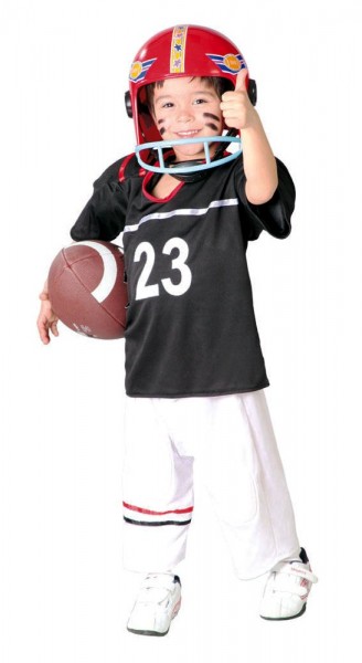 Costume per bambini del giocatore di football americano