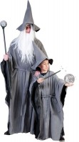 Oversigt: Grå warlock herre kostume