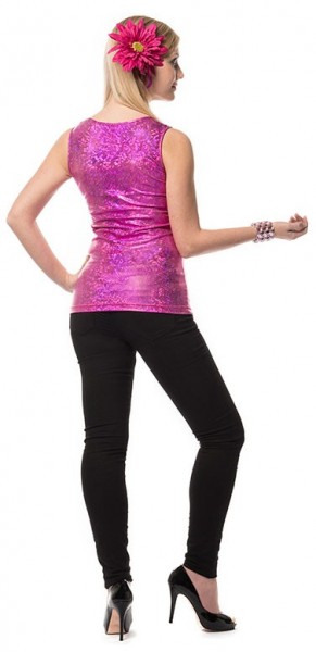 Glitzerndes Dala Party Top In Pink