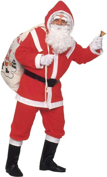 Flanell Weihnachtsmann Kostüm