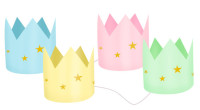8 Sweet Surprise Party Crowns