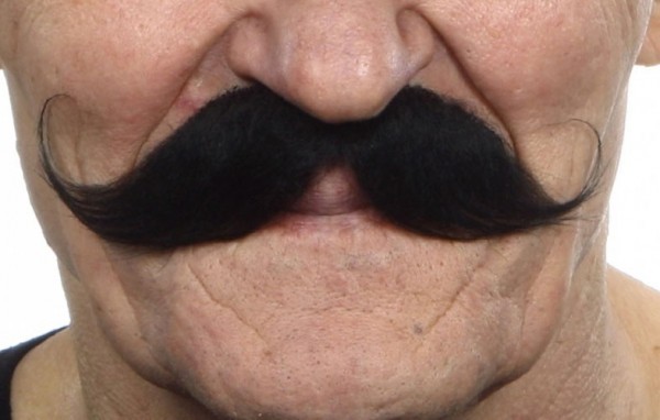 Moustache noire Edelbert