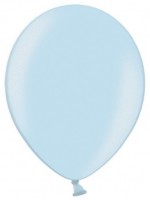10 ballons métalliques Party Star bleu pastel 30cm