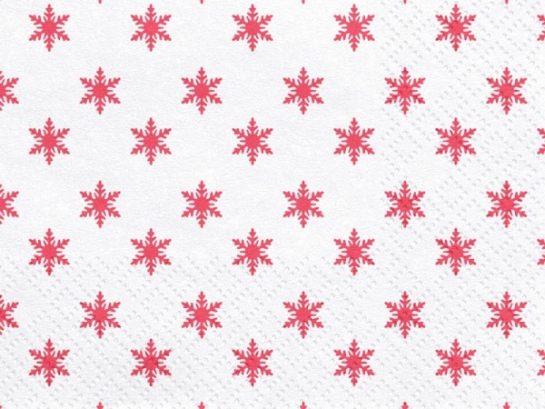 Snowflake napkin 33 x33cm 2