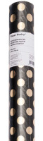 Preview: FSC Lovely Dots wrapping paper black