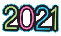 Vorschau: 2021 Neon Schild Foto Requisite