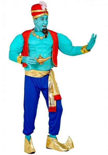 Oriental genie in a bottle men's costume