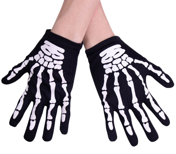 Rękawiczki szkieletowe dla dzieci 2