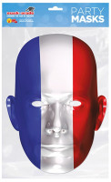 Masque carton supporter France