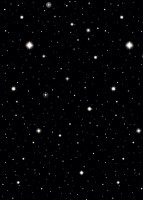Romantischer Sternenhimmel Wandkulisse 1,2 X 12,2m