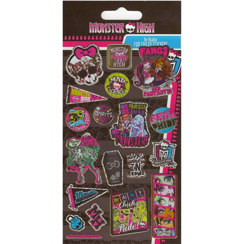 1 Bogen Monster High kleine Papier Sticker | Monster | Thema's & Mottos ...