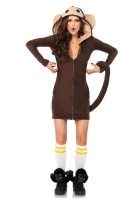 Preview: Monkey dress with hood for women
