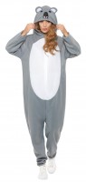 Oversigt: Fluffy koala kostume til voksne