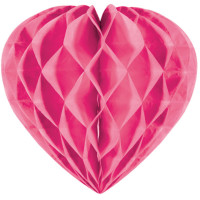 Preview: Heart honeycomb ball love 30cm
