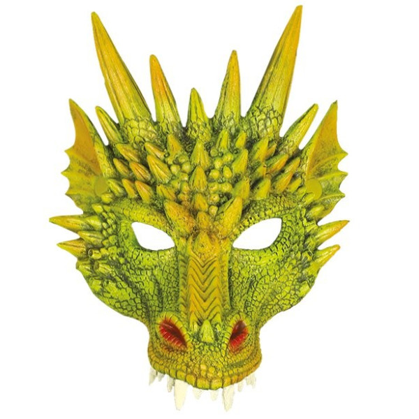 Demi-masque Dragon adulte