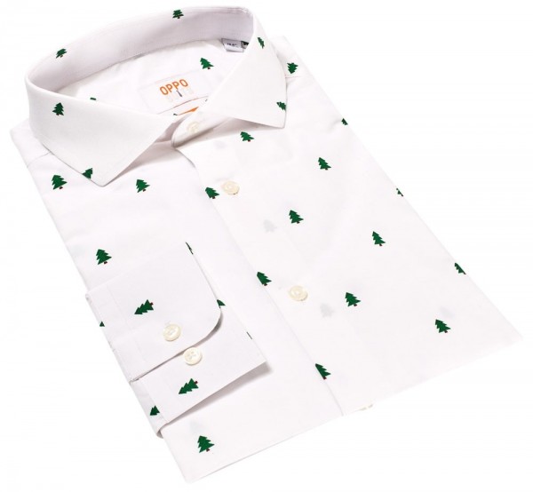 OppoSuits shirt Christmas Trees for men 5