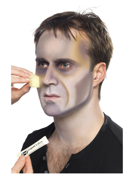 Latex Zombie Make-up 5
