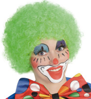Förhandsgranskning: Afro clown peruk grön