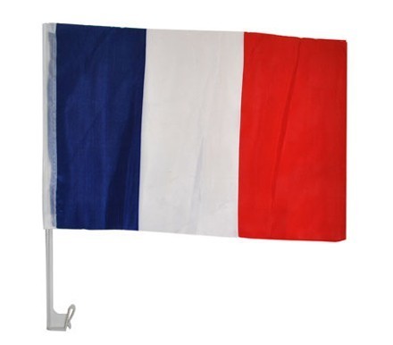 Frankrijk auto vlag