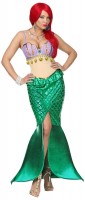 Oversigt: Noble Mermaid Mia kostume uden mave