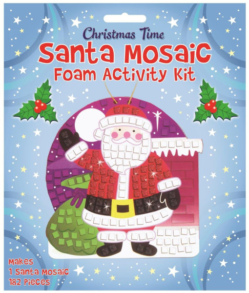 Santa Claus mosaic kit