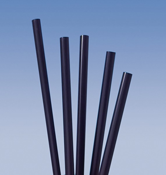 240 cocktail straws black 14.5cm