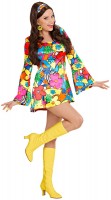 Preview: Short flowery hippie costume